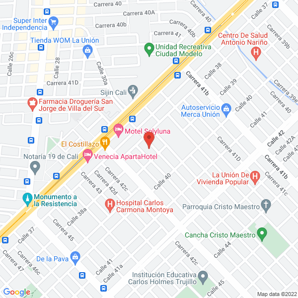 Map of Fybo Construrreparaciones
