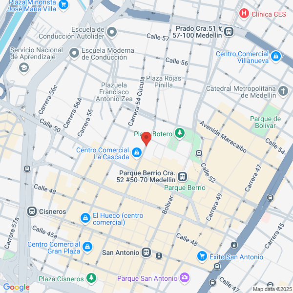 Map of Galeano Accesorios En Cuero