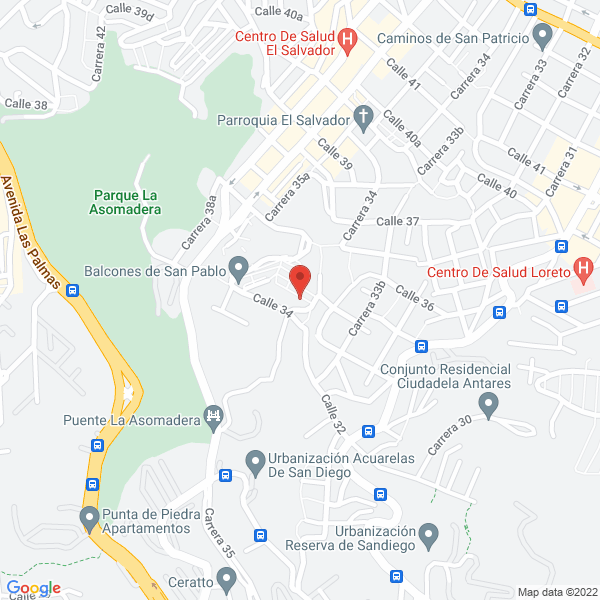 Map of H.A. Profesionales
