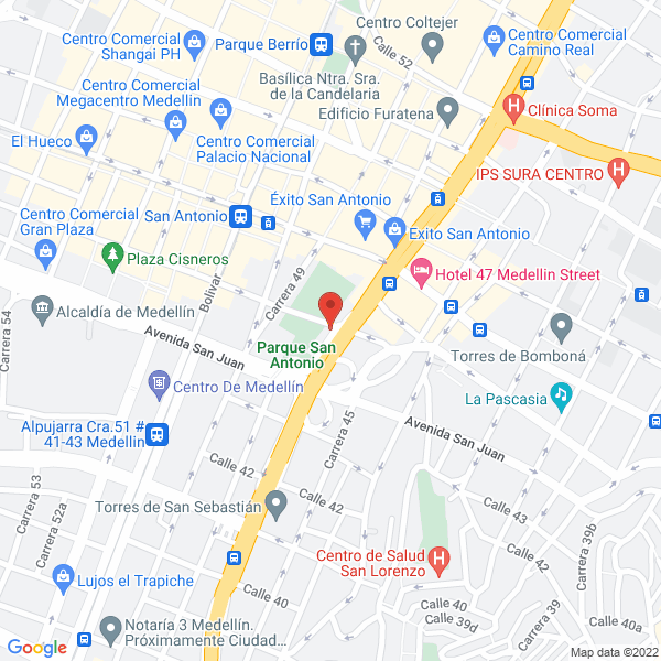 Map of H.R, Soluciones Informáticas