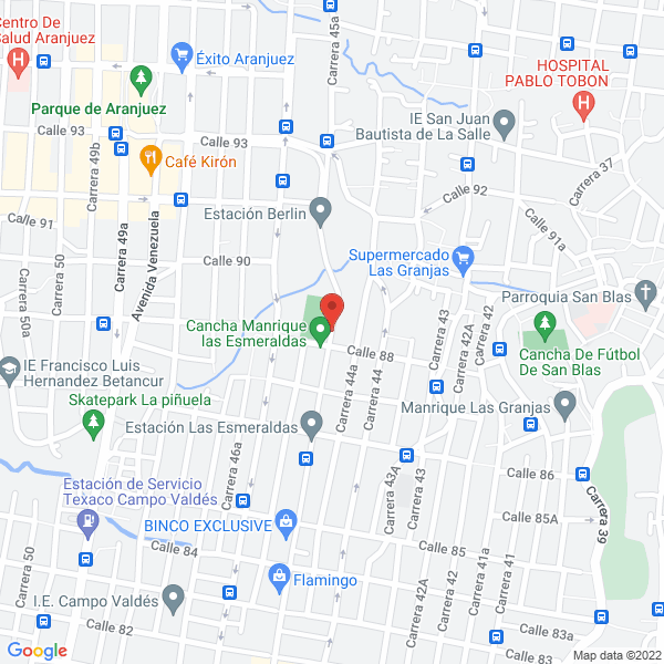 Map of Force Gym