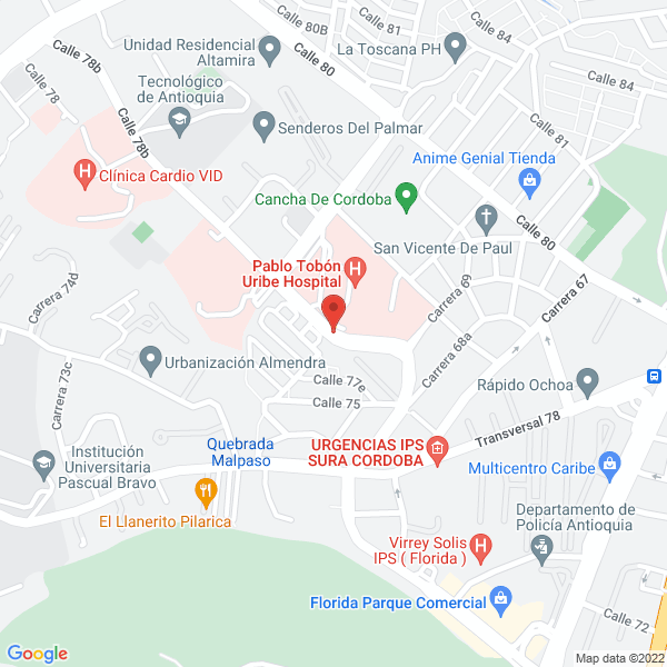 Map of Gómez Carlos Mario
