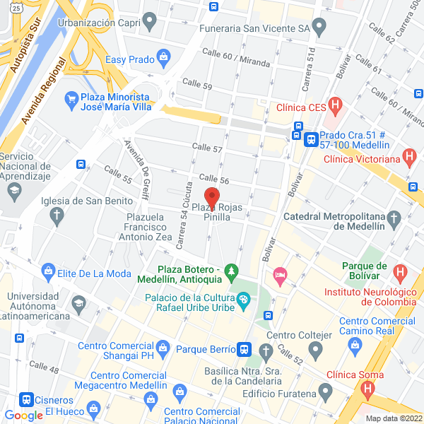 Map of Grandes Ediciones