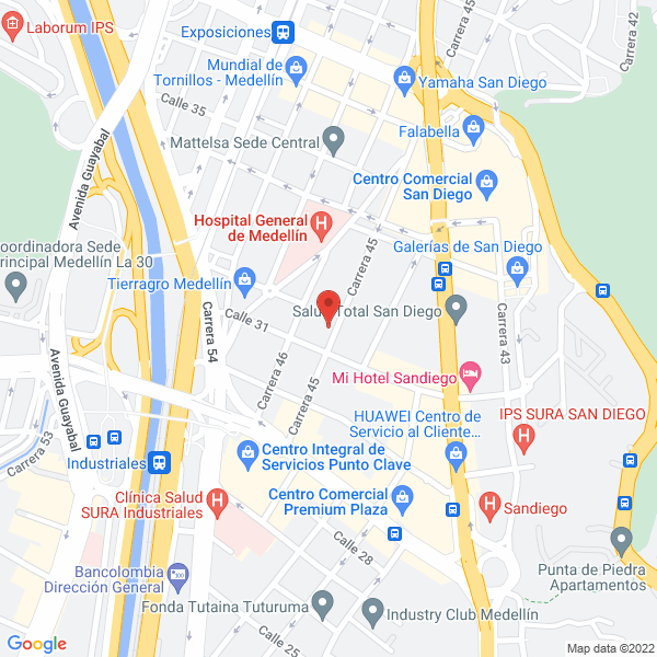 Map of Granero Mandala