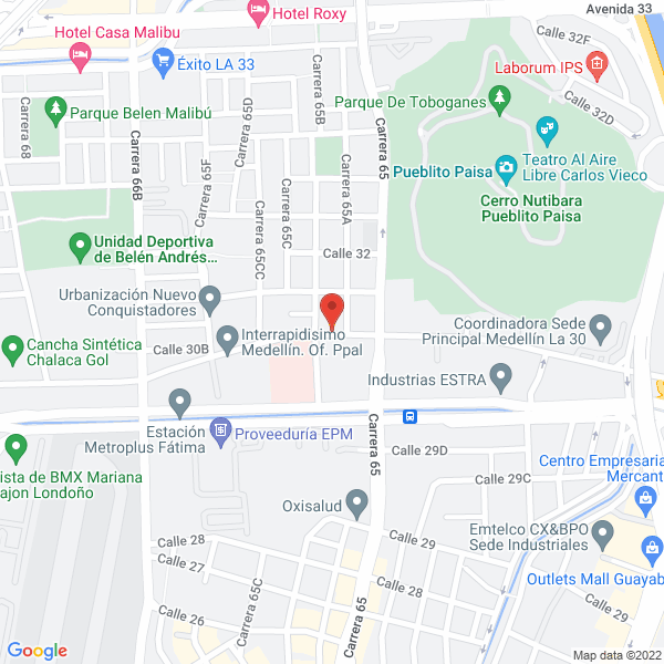 Map of Granero Oskardy