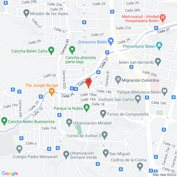 Map of Gordo'S Proyect