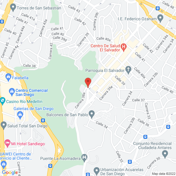 Map of Goza-Tours Ltda