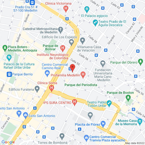 Map of Federico Soto Abogados S.A.S