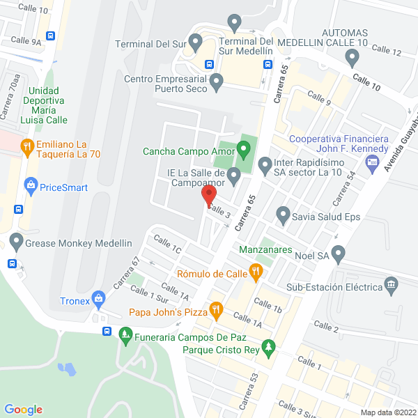 Map of Heligolfo S.A.S