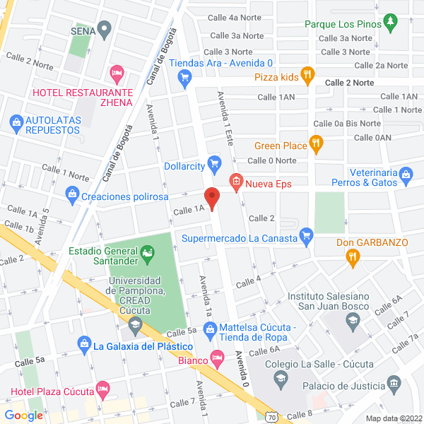 Map of Ferrecero