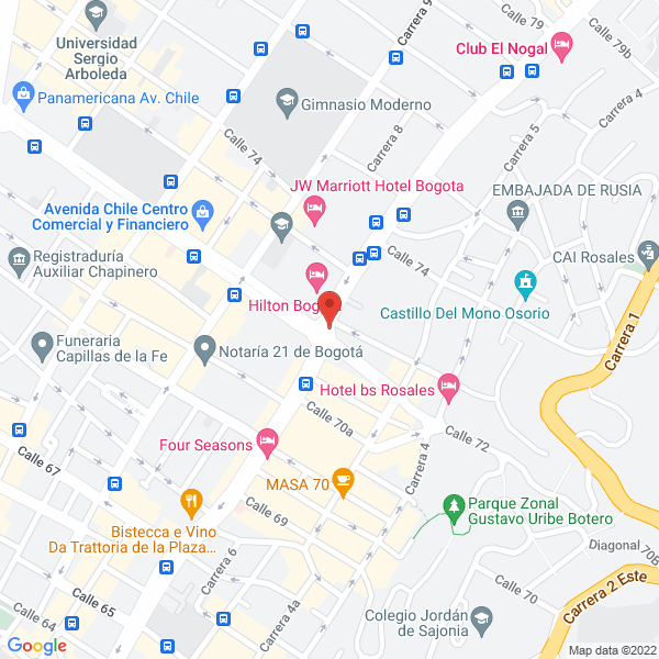 Map of Gestione Sicura Administradora De Seguros Ltda.