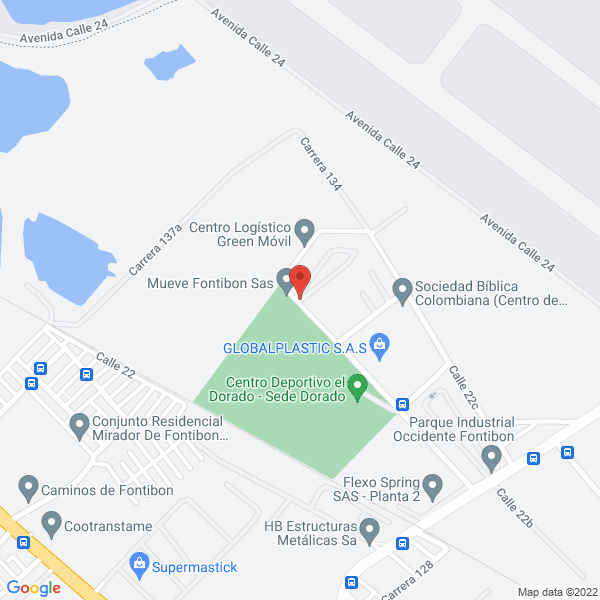 Map of Hiertubos S.A.S