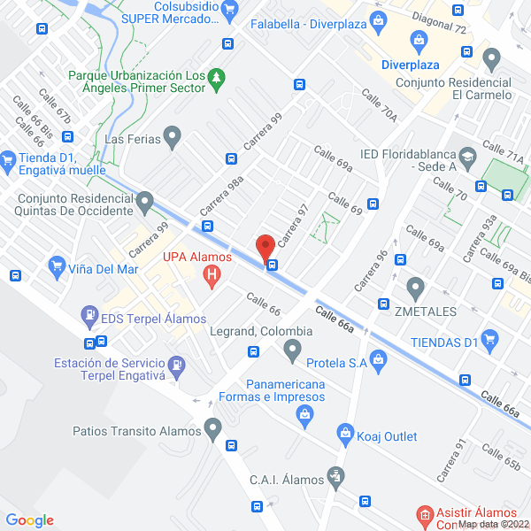 Map of Fp S.A.S. Imprimimos Futuro