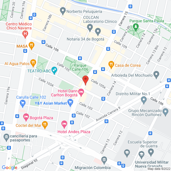 Map of Healthy Rent S.A.S.