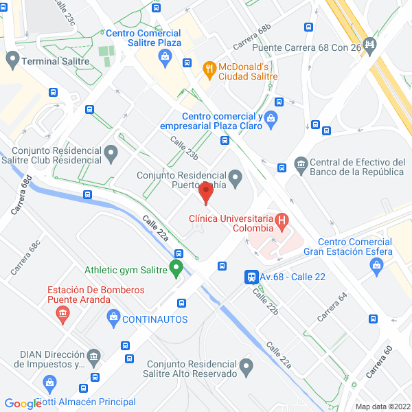 Map of Investments Y Constructions 2M Ltda.