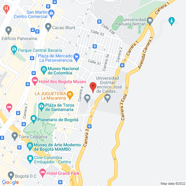 Map of Kolumbia Travel S.A.S.