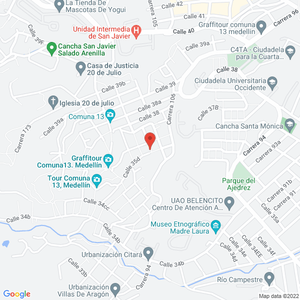 Map of Kronologia Servicios Archivisticos S.A.S