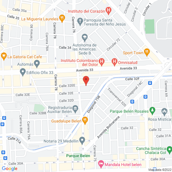 Map of Insumos Mar S.A.S.