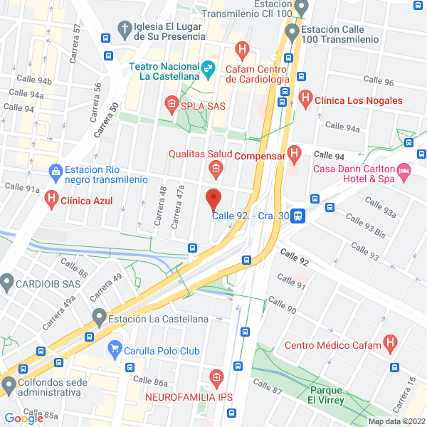 Map of Majoi Ltda.