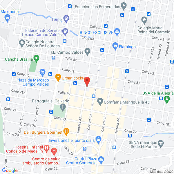 Map of Legumbreria Jaiverde