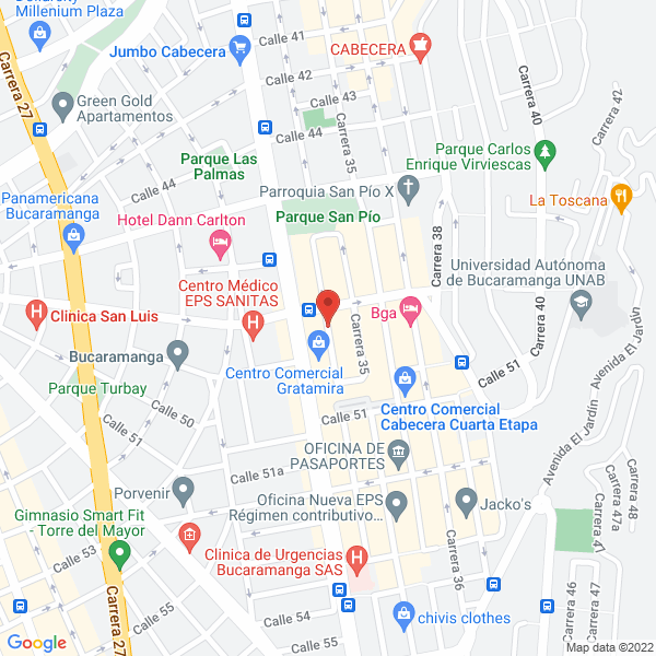 Map of Sepcol Ltda. Maquinaria Pesada
