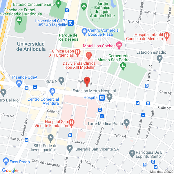Map of Rios Rodriguez Sandra