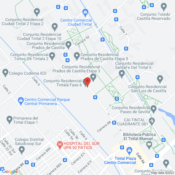 Map of Restaurante Brasas El Horizonte