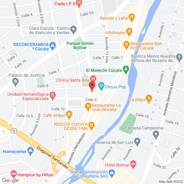 Map of Albarracín Acosta Omar