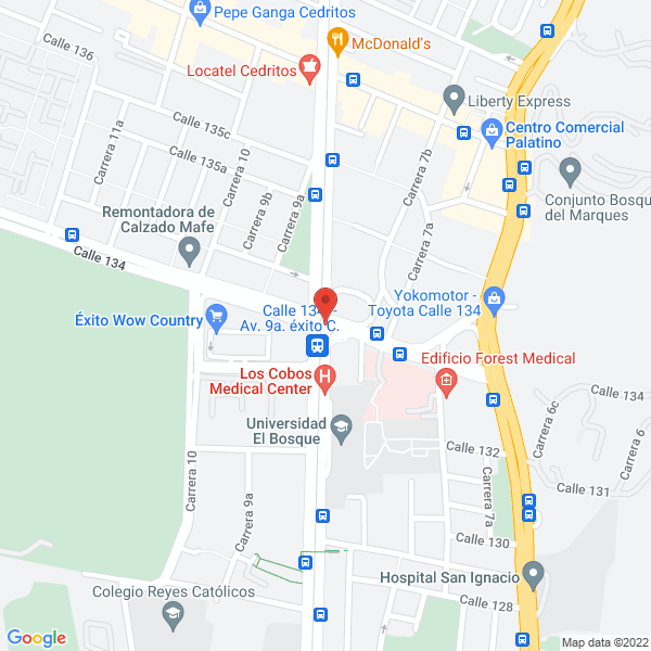Map of Barreto Bohorquez Jorge Alfredo