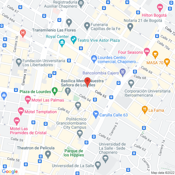 Map of Barrero Yoshida Martha Lucia