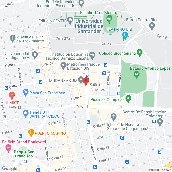 Map of Ingenios Esther Cavajal Moda Y Manualidades