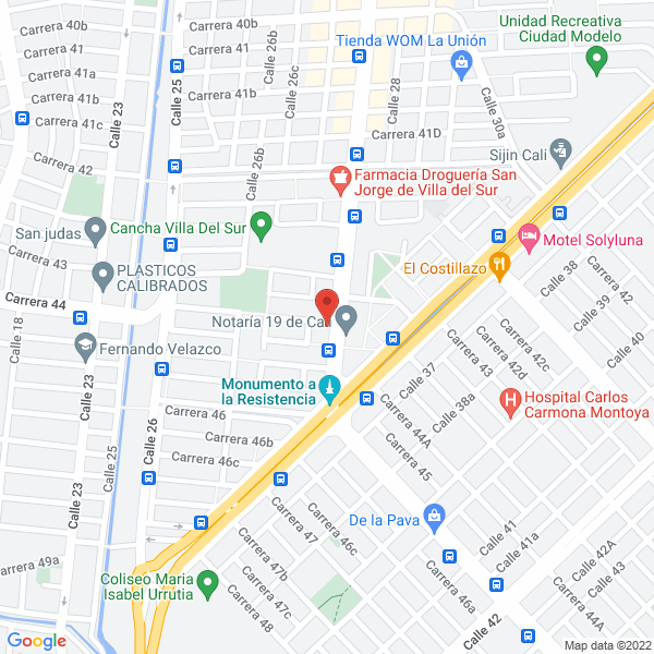 Map of Hablemos.Net Comunicacion Virtual