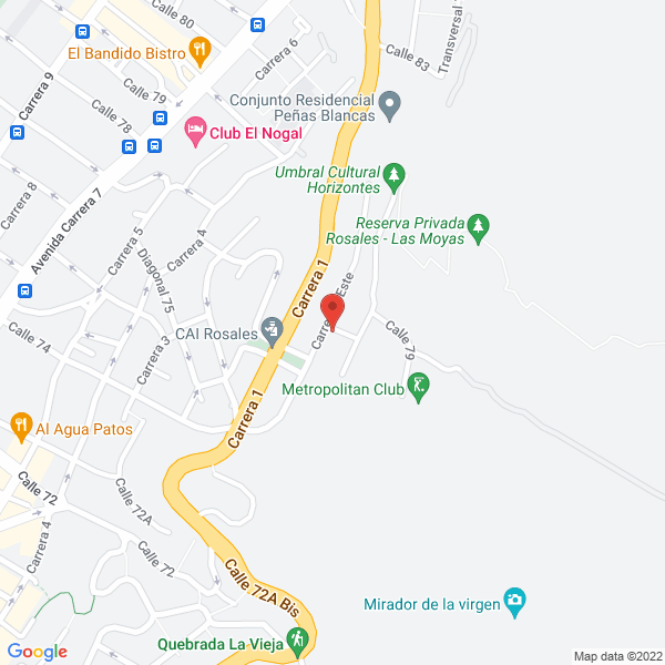 Map of Infiniski S.A.S.