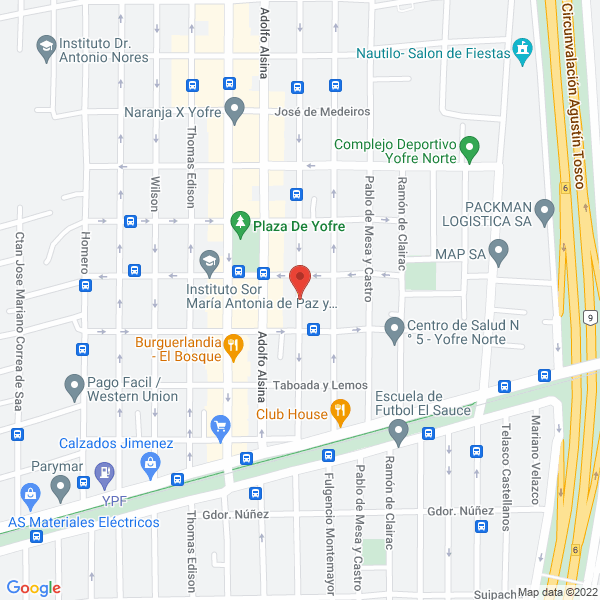 Map of Mas Que Menos