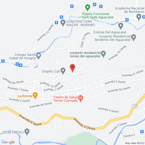 Map of Iglesia Cruzada Cristiana - Terrón Colorado