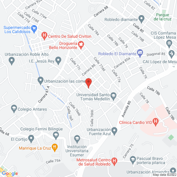 Map of Marquillos