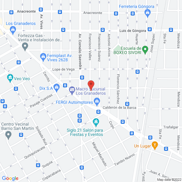 Map of Crisol