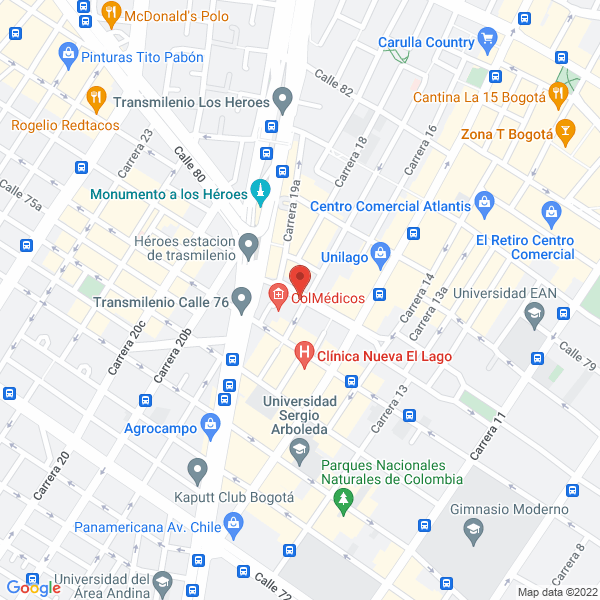 Map of La Lechonería 100% York Shire