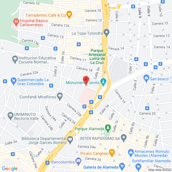 Map of Mejorar En Casa S.A.S.