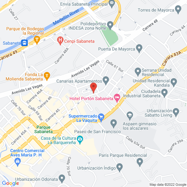 Map of Lex Producciones