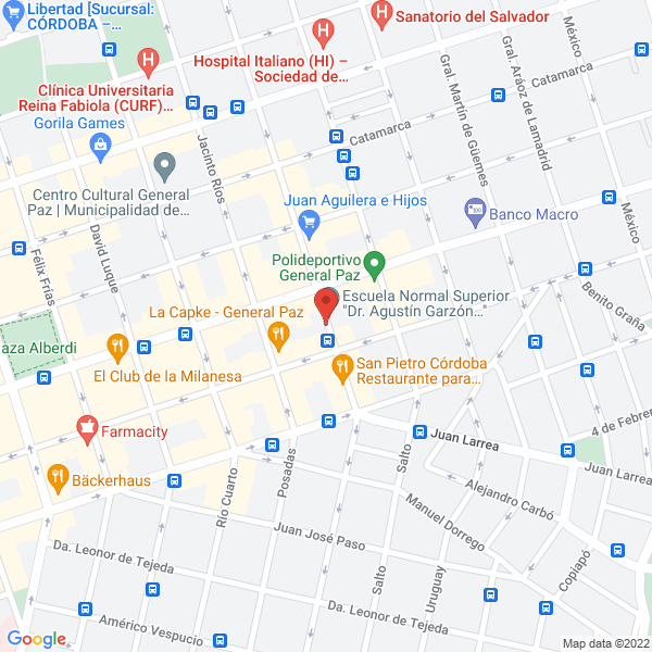 Map of Arya Giovanni