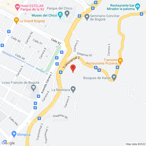 Map of Jl Arquitectura S.A.S.