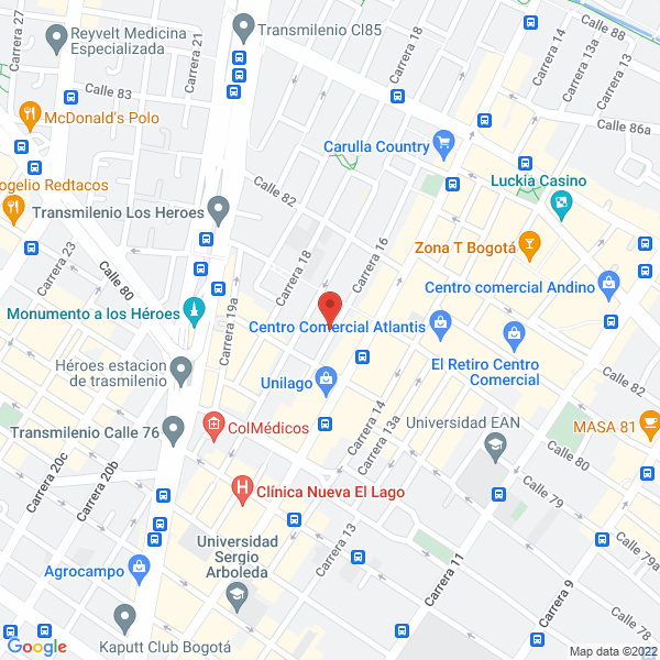 Map of Maestría Laboral S.A.