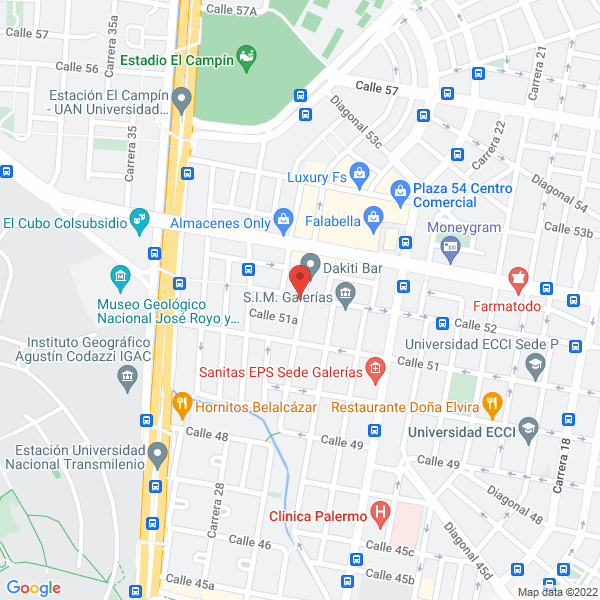 Map of Maletas Y Zapatos Pedro Castro