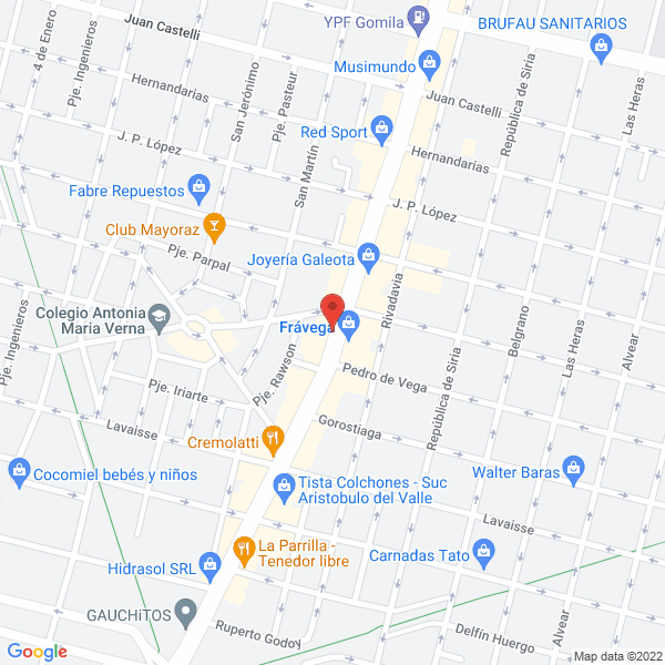 Map of Cabañas del Leyes Pasion Por el Rio - Junto al Rio