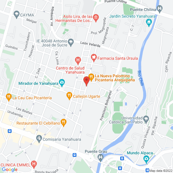 Map of Puño Cornejo Edgar