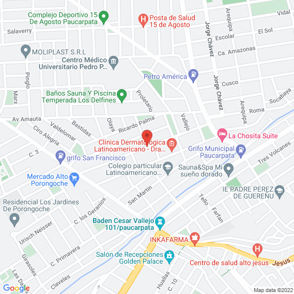 Map of Gráfica Arequipa S.A.C.
