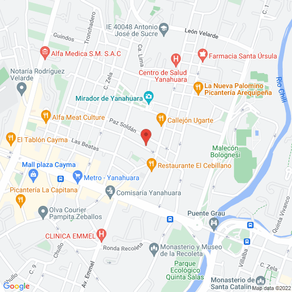 Map of Jasabus Trading S.A.C.