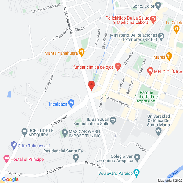 Map of Cevicheria el Tipico Norteño