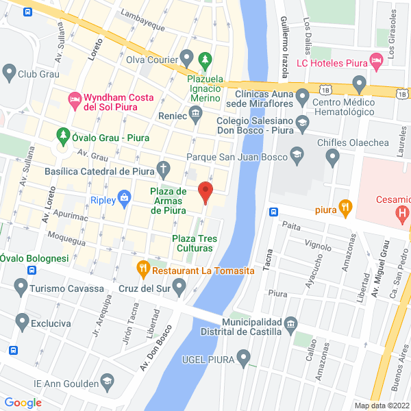 Map of Restaurant Cevicheria Punta Sal